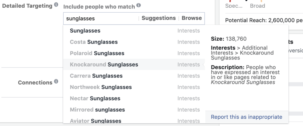 2019-12-15 Detailed Targeting人群定位(2)-facebook论坛-极客跨境