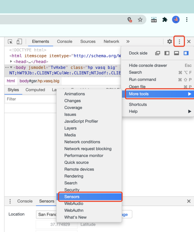 2020-12-29如何在谷歌和Bing上修改Search From的地区-极客跨境