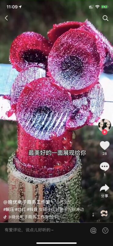 2020-12-04 简单实用而且容易出爆款的消重手段——倒放 昨天直播课讲了基础的消重手法，但是我们做短视频最重要的还是内容。 如果剪辑后的视频内容不如剪辑前，那么发出去爆播放的概率就会降低 这里就再分享下如何利用倒放实现消重并且增加爆款概率。 如果大家经常刷抖音，你应该刷到过一些倒放的视频，这些视频是为了增加爆点而做的倒放，倒放让内容更加有趣，增加评论区的吐槽点 在搬运的时候我们也可以利用倒放功能去增加视频的趣味，并且轻松一步完成去重。 如果你对倒放没感觉，可以去看下图1的视频，这个就是新发布的、经过倒放处理的视频，并且轻松引爆了评论区。 那么倒放最适合什么类目呢？ 肯定是解压类，解压类有各种切沙子，扎破气球，还有用像图2的切口红，这些素材搬运的人很多，而且很难用普通剪辑手法去重，这时候我们可以使用倒放剪辑，不仅增加了视频的爆点而且一步完成消重。 抖音上搜 倒放 关键词， tiktok上搜 reverse 关键词 都能看到很多倒放视频，去看下视频下的评论后，我觉得大部分人都会感受到倒放爆评论区的力量。 如何利用好倒放，就看大家的实践经验了，这个功能是做短视频剪辑必须知道的手法。-极客跨境