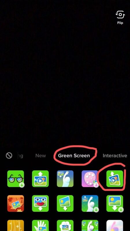 2020-12-14 再分享一个新的黑科技——3Dgreenscreen 主要最近很多人反映greenscreen播放量给的少，这其实是用的人多了罢了，导致推送很慢，视频内容好该爆的也会爆。 那么这里就可以用这个新的特效避开greenscreen视频的竞争 第一步，打开+号 选择左边effects 第二步，找到greenscreen系列特效，在下面找到图1中的特效功能 第三步，把当中的绿幕调整到适合大小后，进入左下角effects选择你要上传的视频 第四步，直接拍摄或者选右边的timer倒计时3秒自动拍摄都可以，这个特效就不需要刻意挡住了，因为上传的视频会在拍摄视频的上面一层 第五步，完成录制确认上传即可，如图3，视频会有一个3Dgreenscreen的标识-极客跨境