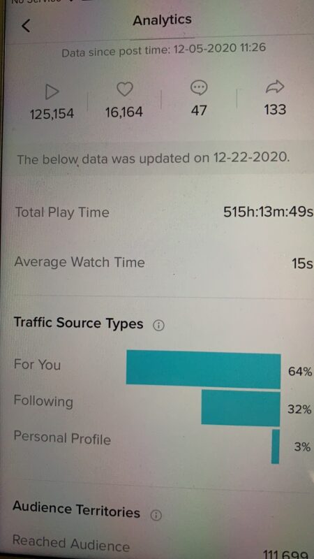 2020-12-25百万粉限流低foryou如何解，试试这招 本文会用到的技巧——合拍放大镜：合拍黑科技之如何只出现原视频内容

11月以来很多百万粉的号出现了长期限流，0fy，低fy，这里给低fy的账号一个解决方式。 低fy账号的视频表现特征，经常0foryou，偶尔低foryou占比，说明没被完全限死，那么就可以用这个方法尝试。 下面先给数据，图1搬运视频初始20%fy，经过自己与本视频合拍后fy增长到60%。 和图1合拍的视频图2也有50%以上的fy。 图3是搬运视频，0foryou，合拍后依旧没变化。 和图3合拍的视频图4foryou有接近50% 相比平时通过搬运绿幕搬运的视频 foryou占比大大提高。 整体的理论就是每发一个视频，都跟这个视频做合拍放大镜，用来提升两个视频foryou流量。 目前依旧没百万播放的视频，但是粉丝数已经不掉了，解除限流还是有希望的。-极客跨境