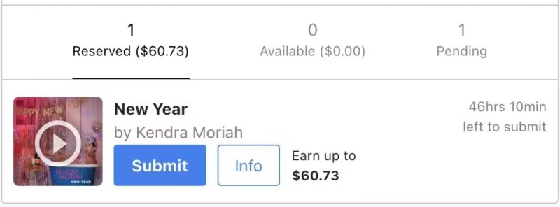 2021-01-01bigtinysound，一个值得尝试的音乐推广平台 元旦快乐！今天很开心，得知大佬在这个平台接了两个大单，顿时觉得这个平台推荐的没错。原因有三点： 1是账号类型不限，不仅限于宠物号，只要账号申请通过，就可以等待接单。 2是推广费用不低，大佬接单费用如图1.2，只要账号正常发挥，72小时分分钟拉满。 3是接单数量不少，我发现假期前后，例如圣诞，新年，或者接下来的情人节等等，单子数量非常多推送，佛系接单也可以操作。关于该平台的接单技巧及账号收款说明 1.平台派单是通知到注册邮箱还有gv号中，所以我们的日常主力机可以下载对应邮箱的app，如果是用域名邮箱接通知，那么可以设置转发到qq邮箱更方便。接到通知后，主力机登录邮件的附带接单链接，登录账号先把单子接了，然后在规定时间内完成视频剪辑上传链接即可。 2.首次接单，网站会让你填写stripe的信息，用来收款。某宝准备一个美国google voice号，填在附图4信息栏，名字随意写也能通过。另外，还要准备个美国货币账户，我用的是万里汇，因此直接填写万里汇生成账户的account number以及routing number，其他第三方平台类同。-极客跨境