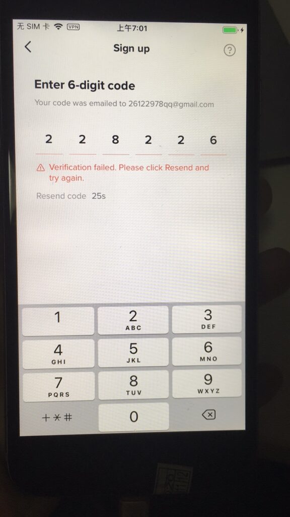2020-11-10最近想新起几个号，遇到以下几个问题。 1、用email注册时，需要收到谷歌邮箱验证码，填写完验证码后提示验证失败，请问有什么好的方法解决吗？ 2、有时候注册时会提示操作频繁，这是什么原因呢？-Tiktok论坛-极客跨境