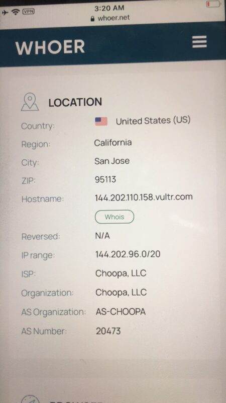 2021-05-14   IP地理位置是California San Jose 用whoer查询，显示Time Zone是Los Angeles，手机就好要设置的话是以哪个为准-极客跨境