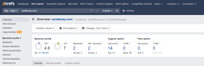 2023-08-07 顺便贴一下 Ahrefs 的监控数据。 本周新增了 6 个关键词，但是流量、排名都很低，可以忽略不计。 然后那 2 个外链，不知道是哪位圈友，复制我的内容，把链接也复制过去了。 至于工具监控的错误信息，你先自己判断下，如果你觉得没问题，就不要管了。-极客跨境