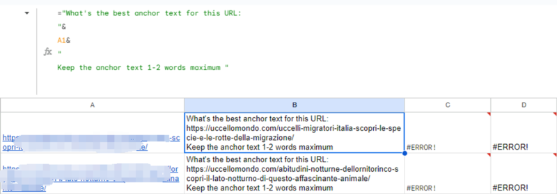 2023-11-16内链自动化管理方案 1. 获取链接 内链创建其实有一个很重要的原则，就是一个关键词只对应一条链接。比如现在 A 关键词现在对应着 A 链接，那后续在所有文章中出现 A 关键词，都应该指向 A 链接，而不是什么 B 链接，或者 C 链接。 那获取网站上链接的方式主要有两个。 其一就是手动记录，我们做的链接收录情况里面，就有网站上所有页面的链接信息。 其二是直接看网站的 sitemap 文件，直接复制文件中的链接信息。 2. 分析关键词 2.1 AI 方案 申请相关工具的 API，然后在 Google Sheets 中写相应的 js 脚本代码。 相关代码见图一。 将上面的代码粘贴到 Google Sheets 的 App Scripts 中，然后再对文章链接进行统一的锚文本关键词分析工作。 具体样式见图二。 该方案的优点就是快且方便，但是比较废账号。 因为 API 的数据请求量达到一定程度后，就会限制进一步请求。而且通过 AI 分析出来的锚文本，并不是那么精确。 2.2 关键词规划师方案 使用谷歌关键词规划师，去分析页面并发现其中的关键词。 具体方法见图三。 我需要做的就是将每个页面放进去分析一下，挑选一些长尾关键词与相关度比较高的关键词，并记录下来。整理一个表格，用于后续的内链维护。 该方案的优点就是方便，且是谷歌官方提供的免费产品。 缺点就是需要自己动手一个一个查询，且需要对相关关键词进行筛选。 3. 链接嵌入 将整理好的“关键词 - 链接”对应表格整理好之后，下一步要做的就是使用插件来自动更新并管理网站上的内链。 具体的插件推荐：https://www.wpbeginner.com/showcase/best-internal-linking-plugins-for-wordpress/我用过的两款插件见图四、图五。-极客跨境