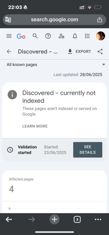 2025-07-01新站上线，有一些页面收录，但是有一些是这个情况，应该怎么处理呀？以及如何产出高质量的内容-极客跨境