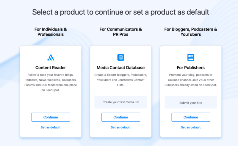 2023-11-05   FeedSpot 这个网站可以好好利用一下，去发现那么优秀的竞争对手。 当然还有一个好的地方，就是提交自己的网站到这个平台上，发现外链机会。链接：https://www.feedspot.com/-极客跨境