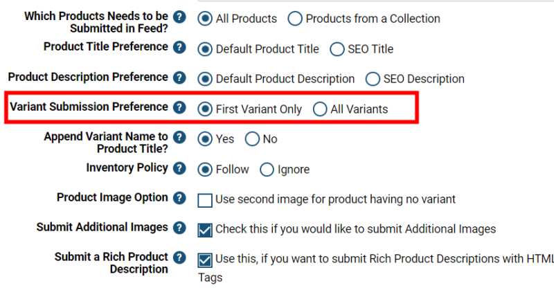 2022-09-04 最近发现个问题, 使用的 google shopping feed 的app 上传的GMC feed, 选择了展示所有的变体，发现产品在展示的时候，标题和我自己写的不一样，只能在GMC后台再次修改，这个有什么办法统一到所有的变体中，（例如一个产品， 女士蓝色裙子，有s m l xl等不同尺码） 另外选择多个变体，是不是只有客户在搜索了特地的尺寸或者颜色才会展示对应的呢，因为我看后台数据，虽然我上传了所有的变体到GMC,但是点击或者展示中，每一个产品都是只有一个（例如女士蓝色裙子 X这个有展示和点击，其他的变体就不会有展示和点击） 那是不是只展示一个比较好一点，这样写好的标题和描述就不会变了，-极客跨境