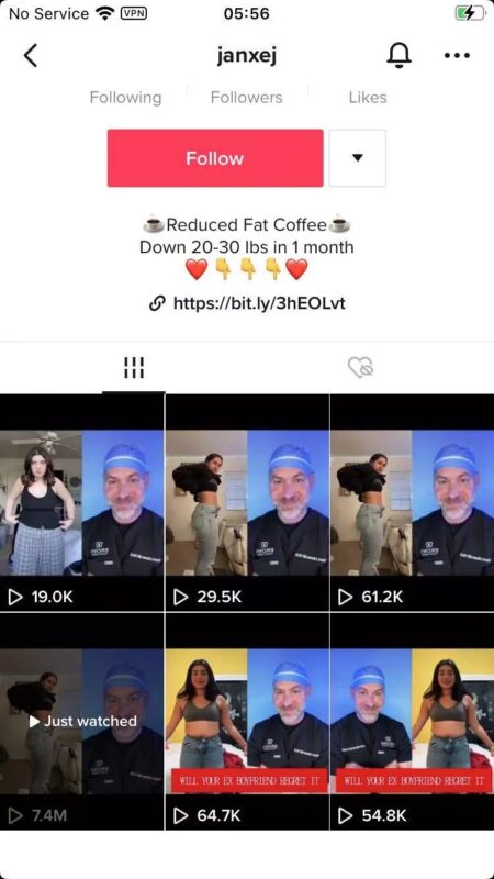 2021/9/16为什么最近做号没流量？为什么别人就能爆百万？ 近期算法的变化以及审核的加强，让原本的无脑搬运成为了历史，这是平台发展必须做的限制。 原生内容——是目前tiktok内容端第一大指标，带有中国元素的视频很少有能逃过审核的限流，跨过高流量池，大部分都被掐死在流量起爆期 当下更应该思考的是如何批量创作既有原生感的，又能够有强带货属性的视频内容，否则想依靠tiktok带货还是尽早劝退放弃，更适合你的是抖音带货的赛道。 研究老外的文化，研究老外的口味，是做tiktok必备功课。 来看图，就连卖咖啡的起号3天就有近千万播放的视频，一个视频就能卖货5000-1万刀。但这却跟大部分人无关，因为卖咖啡的也知道原生内容的重要性，没有中国元素，充满本土元素的视频内容，更受欧美人喜欢，就连人工审核都会放他一马。 说这么多不是鼓励大家去做减肥咖啡，第一这样的后端独立站是有一定门槛，第二成熟的团队起号率也一直在下降，第三，专业团队有稳定的原创素材供应，新人想进去参一脚基本不可能。 是时候该冷静冷静，钻研符合tiktok的视频内容了。 想要在tiktok电商赛道上长期走下去，本土化的内容才是长期生存的必要条件，靠简单无脑搬运爆单已经是过去式，概率会越来越低。-极客跨境