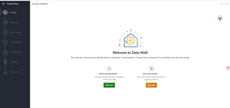 2025-06-02使用zoho搭建独立站企业邮箱-免费版-极客跨境