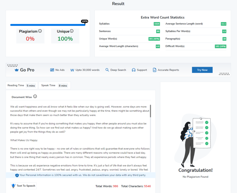 2022-08-31 对比4个伪原创检测工具的效果-极客跨境